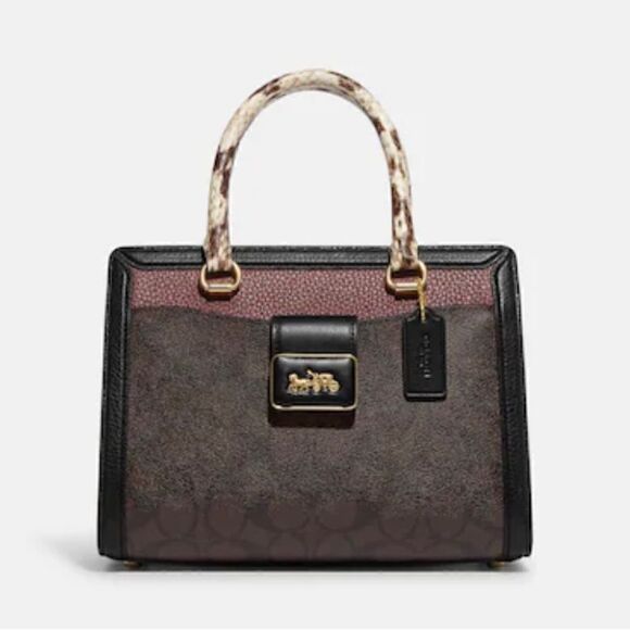 ❤️Coach Grace Carryall In Signature Coach Bag - Picture 5 of 12